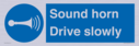 sound-horn-drive-slowly-warehousing-and-delivery-sign~